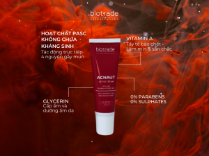 Kem chấm mụn hoạt tính Biotrade Acnaut Active Cream – Giải pháp cho làn da mụn bọc, mụn viêm nặng