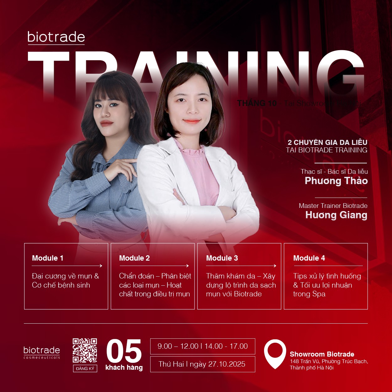  Biotrade Training Tháng 10 tại Showroom Hà Nội