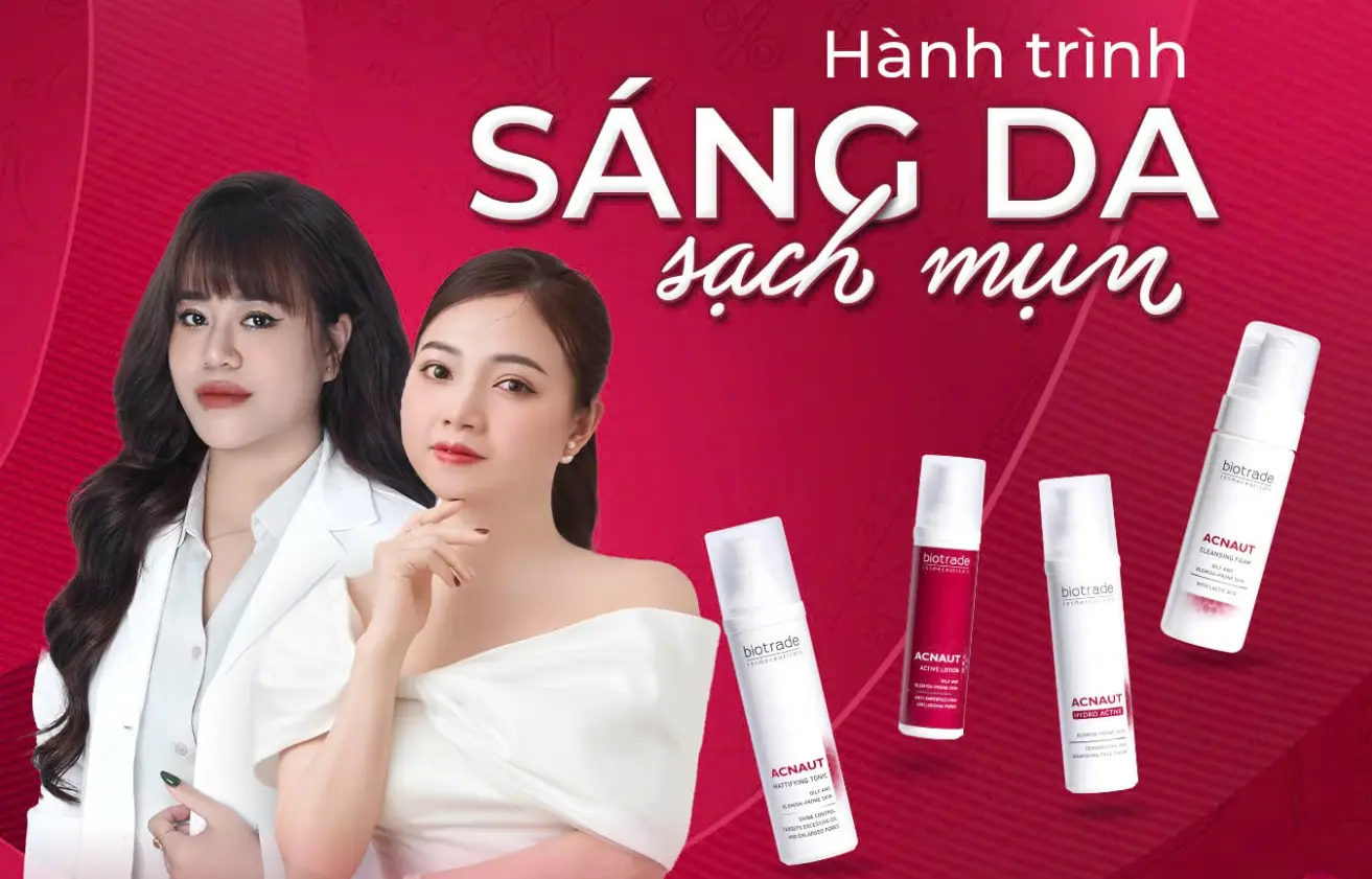 RECAP CHƯƠNG TRÌNH “HÀNH TRÌNH SÁNG DA, SẠCH MỤN” | BIOTRADE x HOA HUYỀN BEAUTY SPA